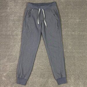 Figs Zamora 2.0 Jogger Scrub Pants Women's XS Gray Technical Collection Joggers